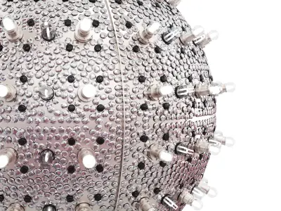 Christmas One Times Square ball 3D model