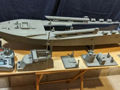 1 20 Vosper MTB RC Model Boat 3D print model