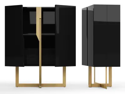 Mirage Cabinet By Cantori 3D model