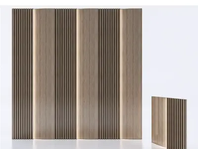 Decorative Wall Panel 3D wall panel 3d panel Free 3D model