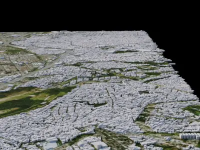 Guarulhos - Brazil 3D model