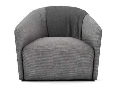 Universal Furniture - Nina Magon Swivel Chair 3D model