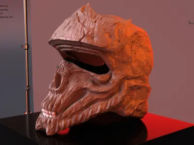 Star Wars Shore Trooper Skull Helmet  3D print model