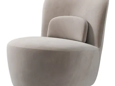 Armchair Twain light by dantonehome 3D model