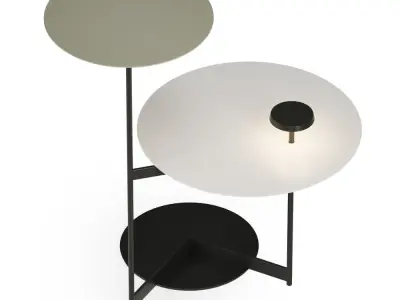 Flat floor light by vibia 3D model