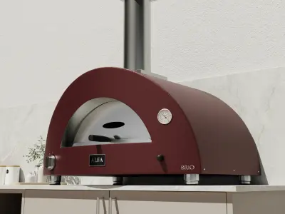 Oven Alfa Brio - Outdoor  Free 3D model