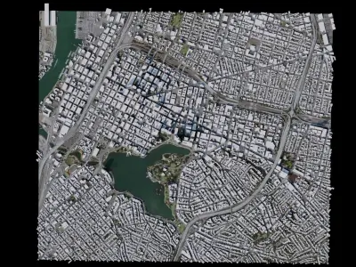 Oakland - USA 3D model