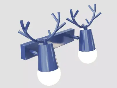 Rarectoria Wall Light 3D model