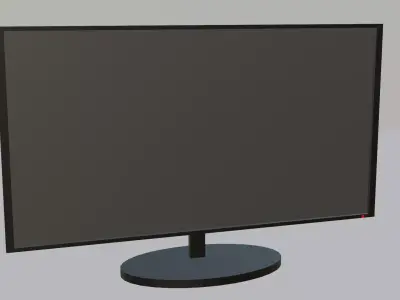 stand led monitor for game unity 3D model