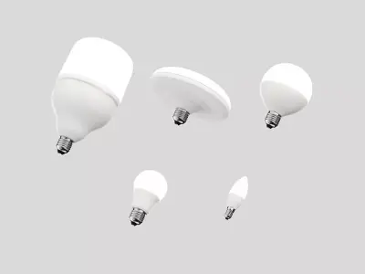 LED LIGHT BULBS PACK -  PACK DE FOCOS LED  3D model