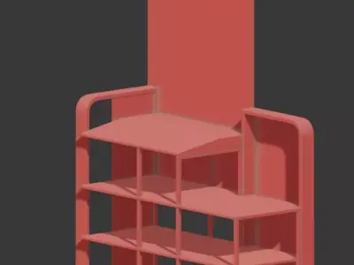  Standit Displays 3D model