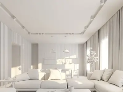 interior living room  3D model