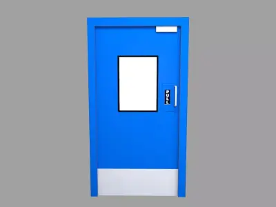 Door 3D Model Low-poly 3D model