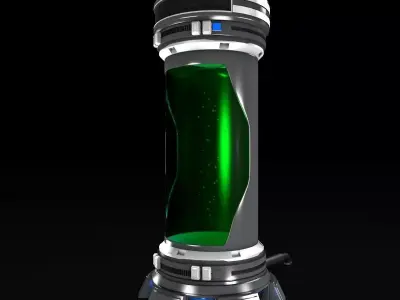 Sci Fi Liquid Container 3D model