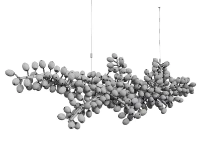Hudson furniture HORIZONTAL VALIANT Chandelier 3D model