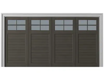 Automatic Classic Modern Garage Doors  3D model