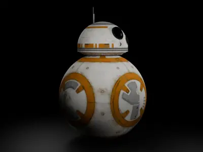 Unified bb 8 3D model 3D model
