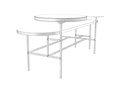 Palette Table JH7 Free 3D model