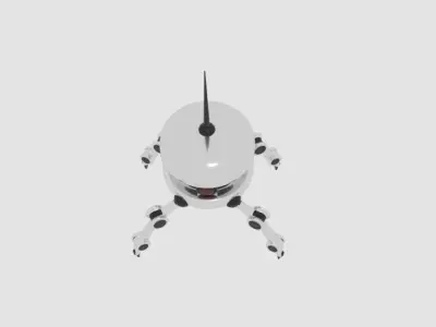  Burger Spy Bot  3D model