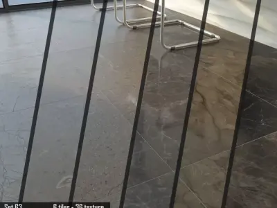 TUREX INTERNATIONAL Marble Tiles Set 3D model