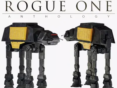 Star Wars AT-ACT walker 3D model