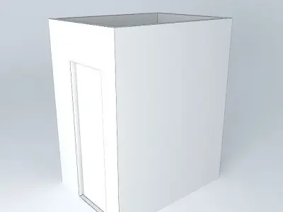 rubensedson box with door Free 3D model