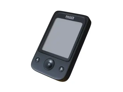 Pager 3D model