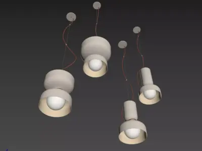 101 Copenhagen Sino Ceramic Pendant Light Model 3D model