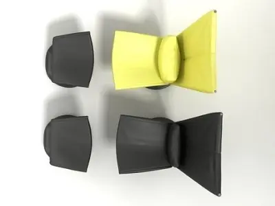 Chair Anneau 3D model