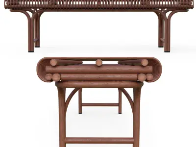 expormim 202 Bench by Joaquim Belsa 3D model