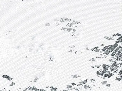 Taizhou China City Landscape 3D Model 3D model