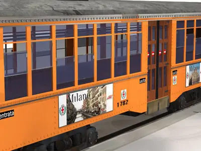 tramway 01 3D model