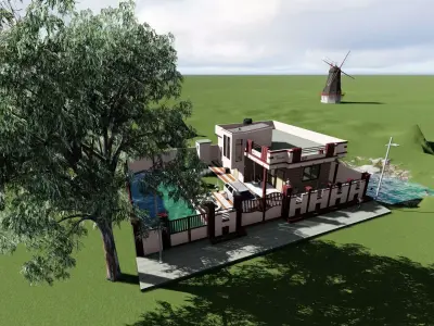 Indian House- Simply awesome 3D model