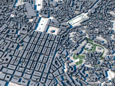 Lisbon City Portugal 3D model