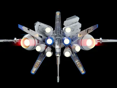 Gundam Valkyrie V-7X Star Sentinel 3D model
