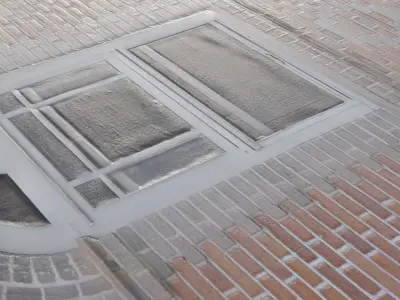 Wall with the Window 3D model