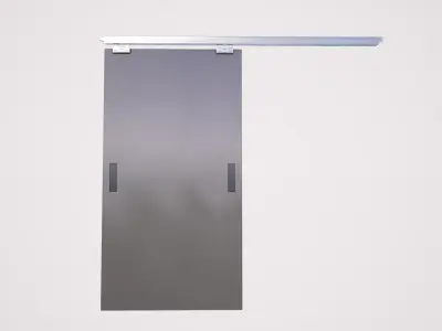 Sliding door 04 3D model