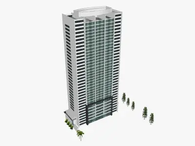 Ultra Broadbeach Low-poly 3D model