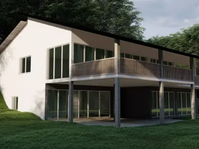 Modern House 12 3D model
