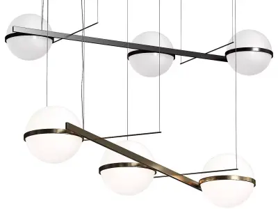 Vibia Palma 3735 Pendant Lamp 3D model