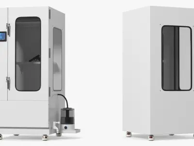  Digital Cyanoacrylate Chamber With Spray Gun 