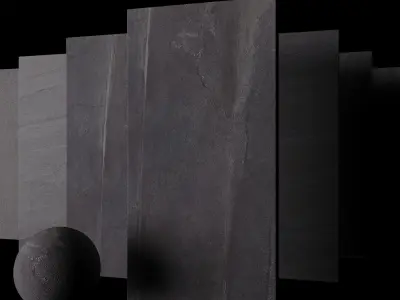 Stone Set Santorini Grey 60x120 Set 2 Texture
