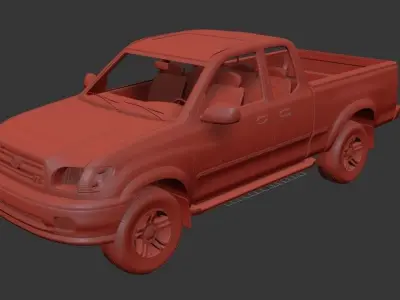 Toyota Tundra Mk1 AccessCab SR5 1999 3D print model