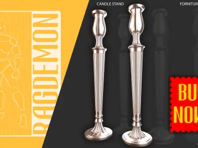 CANDLE STAND 3D model