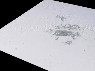 Bamako Mali City Landscape 3D Model 3D model