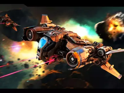 Smuggler Starcraft  Low-poly 3D model