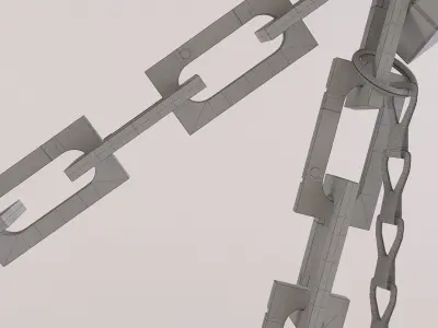 Hanging custom light 3D model