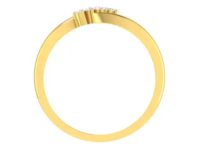 Women Ring  Render 3dm STL OBJ FBX Details 3D print model 208