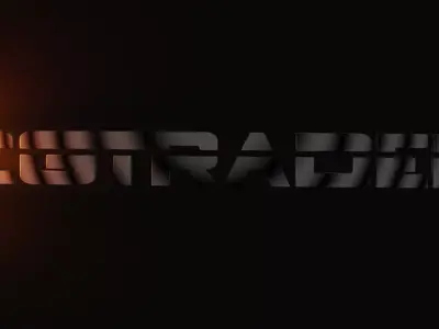 Text edit with light Free 3D model