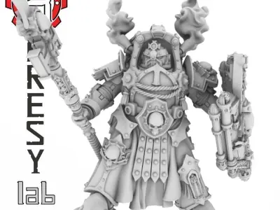 HeresyLab  Hades Legion 5 models Conquestor Royal Guard 3D print model